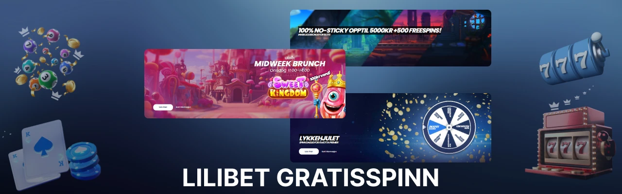 Lilibet gratisspinn i norge