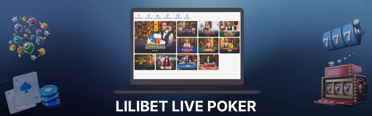 Lilibet live poker i norge