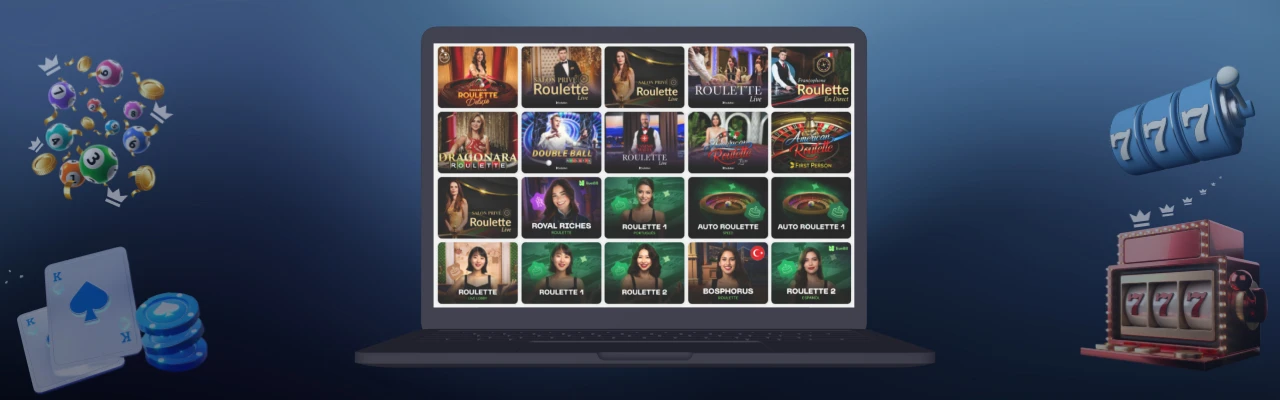 Spille live roulette på lilibet