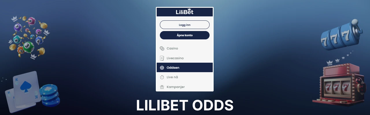 Lilibet oddsen livespill