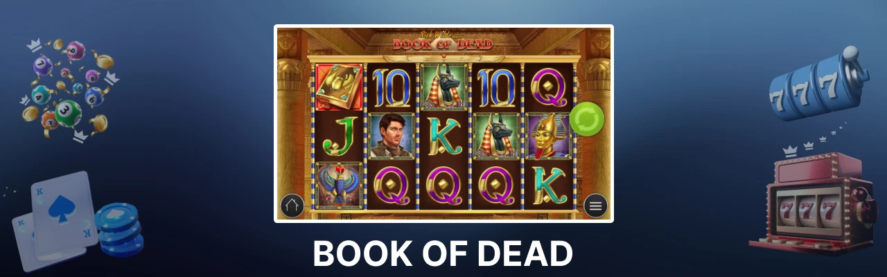 Spille spilleautomaten book of dead