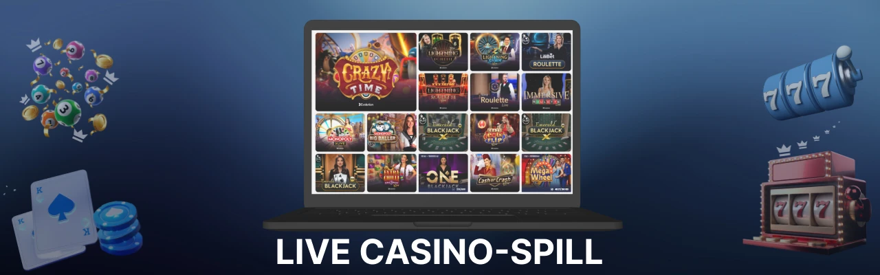 Lilibet live casino spill