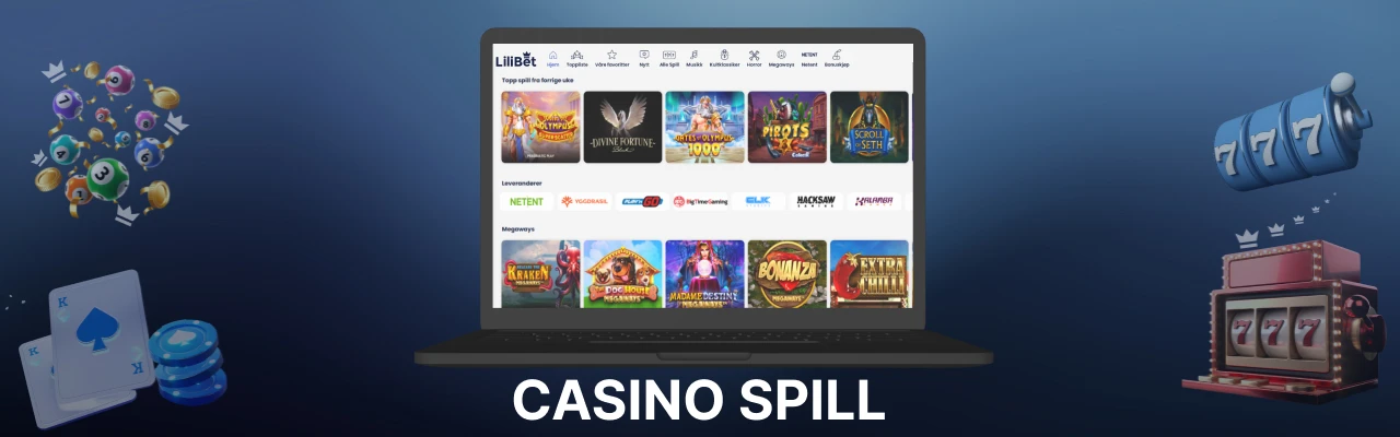 Lilibet online casino spill