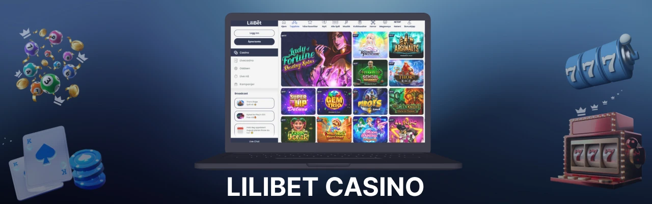 Lilibet casino i norge