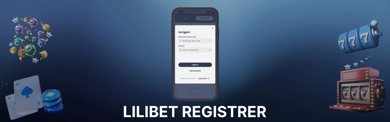 Lilibet registrer deg i norge